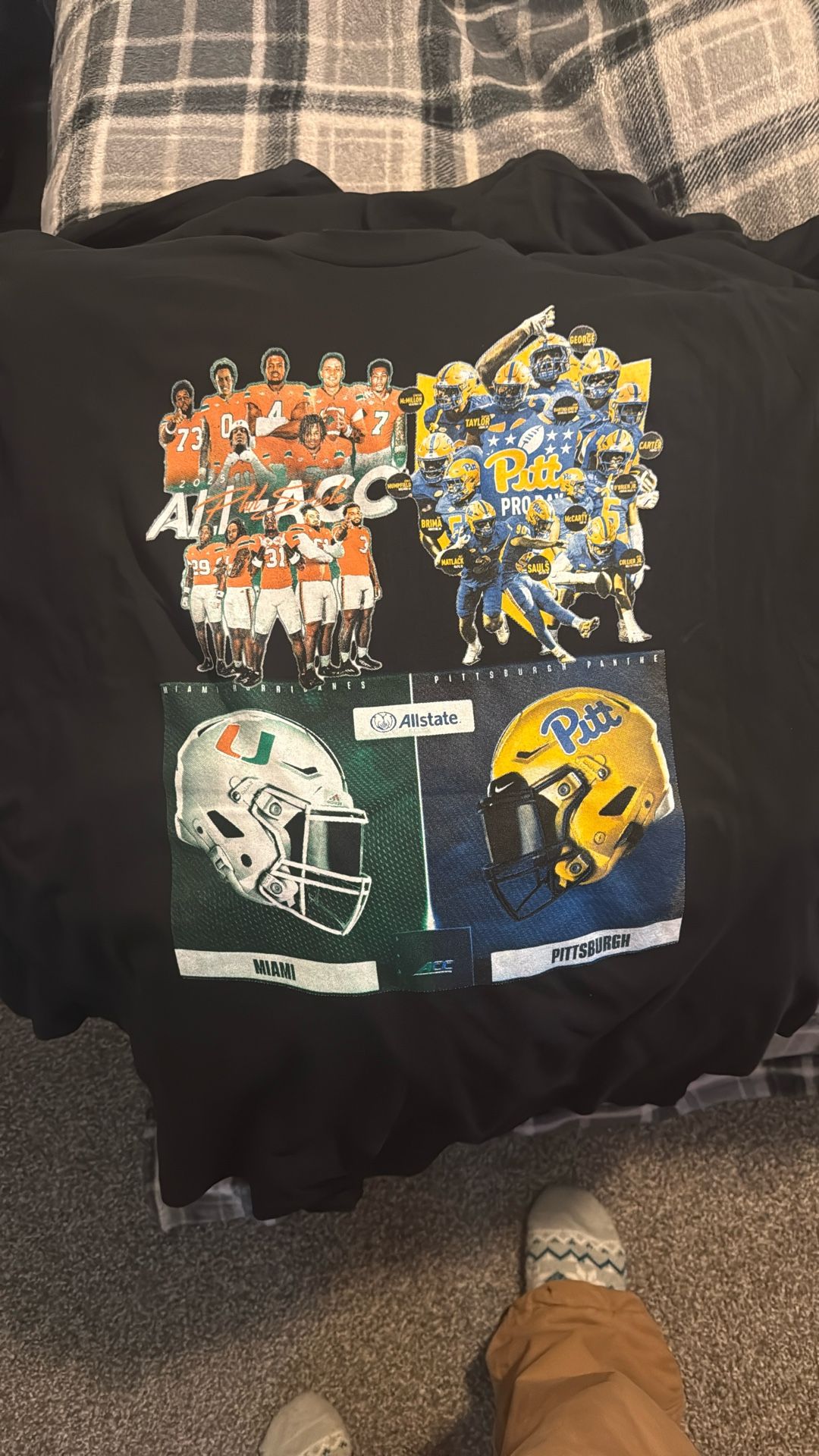 Game 12 Pitt/Miami T-shirt