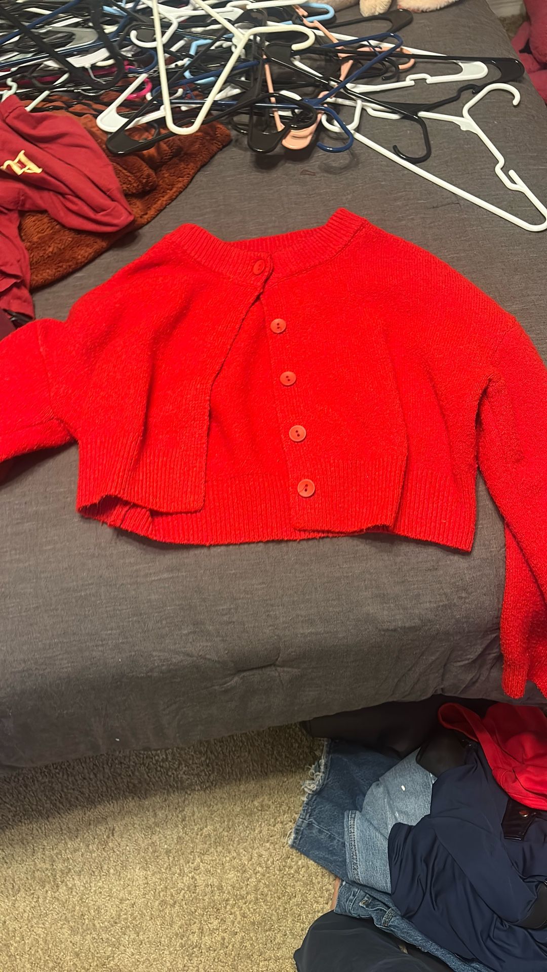 Red Cardigan