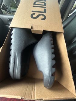 New Yeezy slides Slate Grey Original