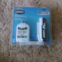 Hart 20v Battery And Fast Charger 