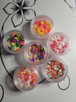 Nail Art Decorations/ Fimo Clay 