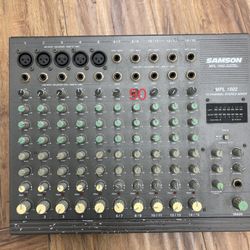 SAMSON 15 CHANNEL STEREO MIXER MPL 1502 V 