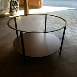 Round Coffee Table - Black