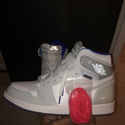 Jordan 1 Zoom White Racer Blue; DS; Size 10
