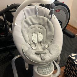 Graco Soothe My Way with Removable Rocker, Versatile Baby Swing 