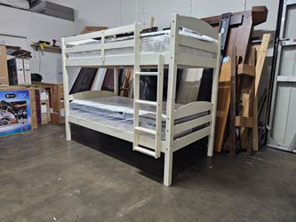 Twin over twin bunk bed