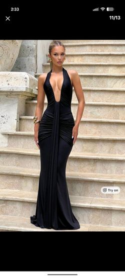 Black dress large
