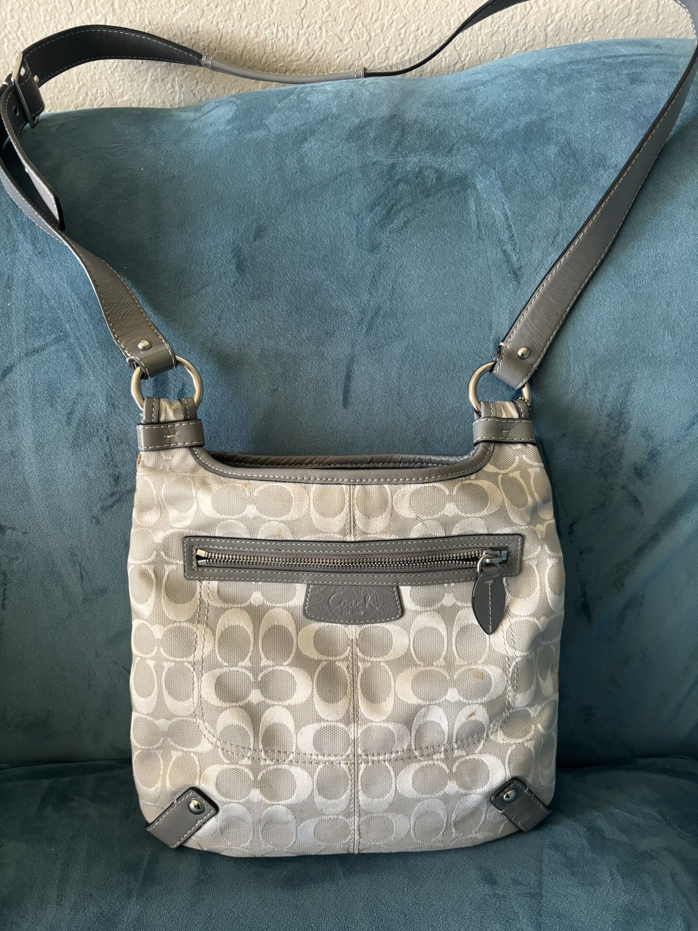 Coach Canvas Crossbody Purse
