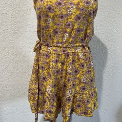 Women Flower ROMPER 