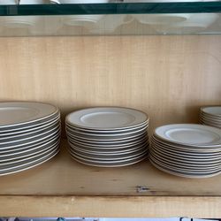 Elegant 65 Piece Old Ivory Syracuse OPCA China Set - Service For 12