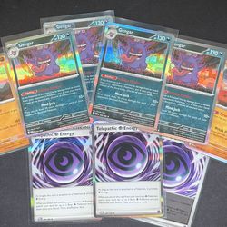 9 Pokémon Holo Rare (mega evolutions, perfect order) Cards Lot – Near Mint