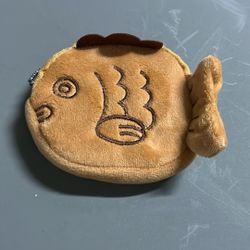 Taiyaki Coin Pouch Korean Fish New 