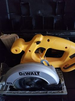 DeWalt 18v saw
