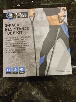 Resistance Band For Exercise 3pc Set Workout Exercise