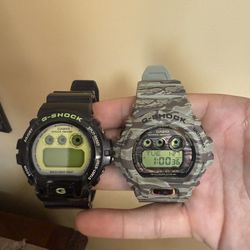 Casio g Shock Digital watches 