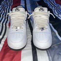 Nike Air Force 1’ 07 ( White/Black ) Men’s Shoes