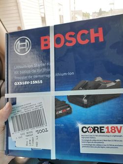 Bosch battery and charger