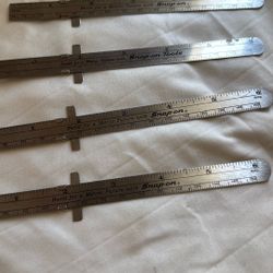 Snap 6” Depth Guage Ruler With Metric Conversion Chart