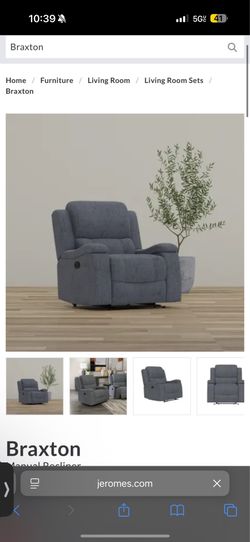Brand new recliner