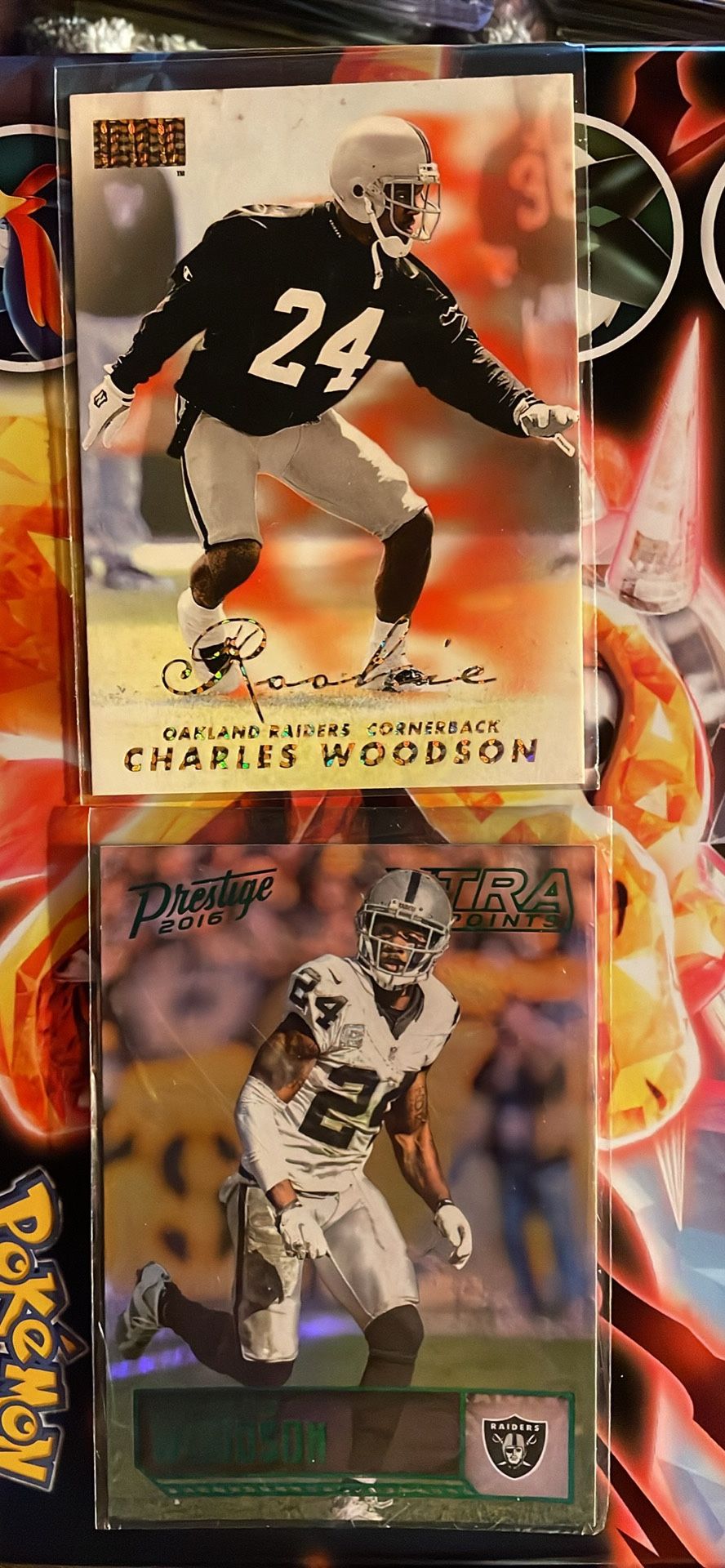 Two Charles Woodson Cards