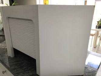 Kitchen appliance garage.