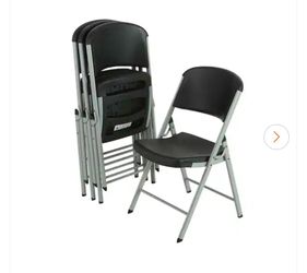 Lifetime
Black Plastic Seat Outdoor Safe Folding Chair (Set of 4