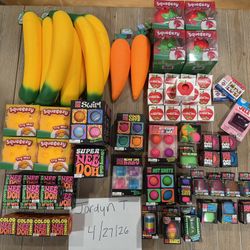 Squishies - Needoh, Sunny Days & 