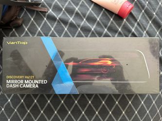 BNIB Vantop Mirror Mounted Dash Camera H612T