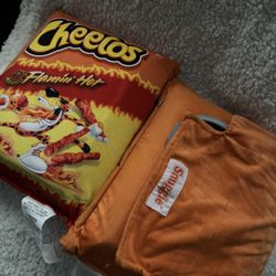Hot Cheetos Pillows/tray