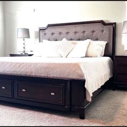 Bedroom set real wood