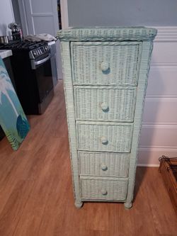 Wicker  dresser