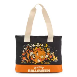 Disney Parks Mickey Mouse and Friends Halloween Canvas Tote Bag (NEW WITH TAGS)