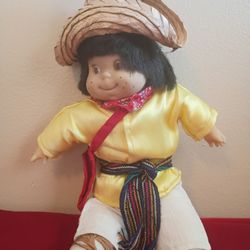 Little Boy In Village 