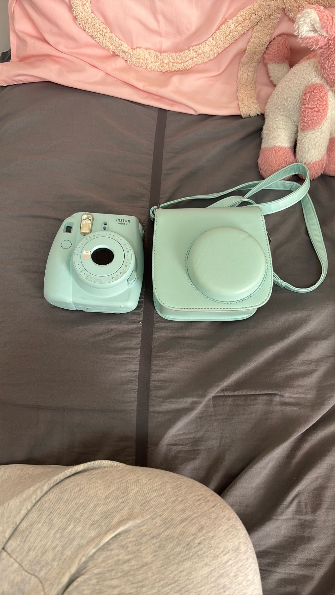 Instax Polaroid Camera Mini 9 Teal Blue