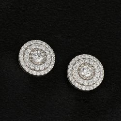 Diamond Stud Earrings 