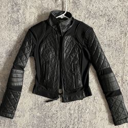 Blanc Noir Women’s Leather Jacket 