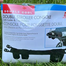 Double-Wide Insulated Stroller Organizer and Storage
