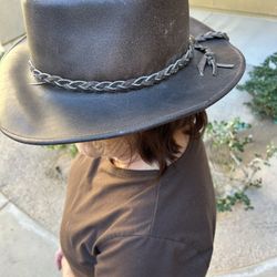 Minnetonka Leather Unisex Hat