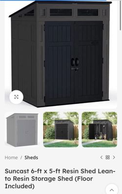 Storage shed - new in box