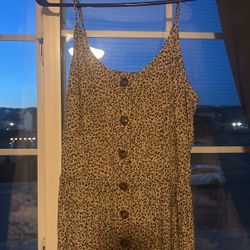 Cute Leopard Print Sundress