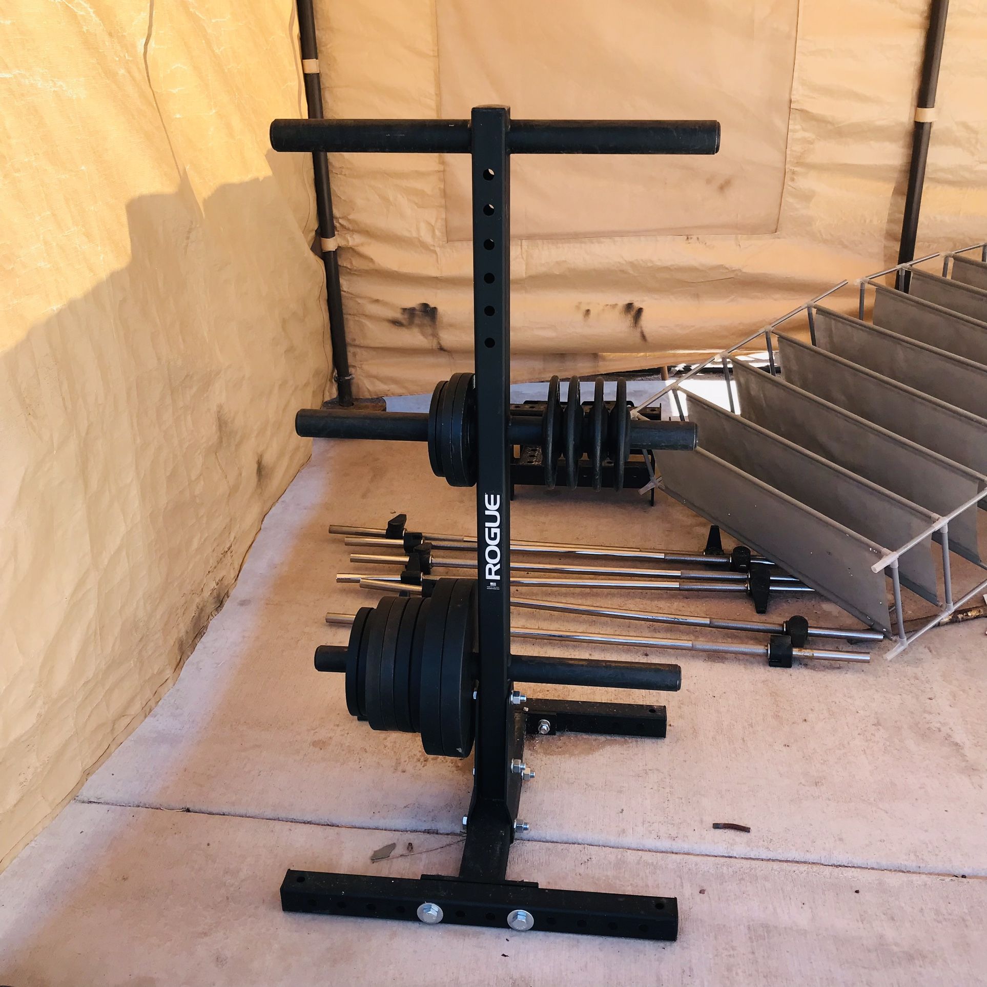 Rogue Olympic Weight Tree Rack