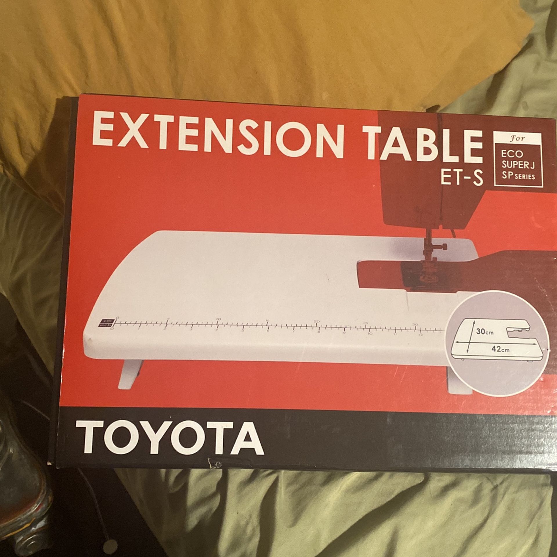 Toyota Extension Table For Sewing Machine