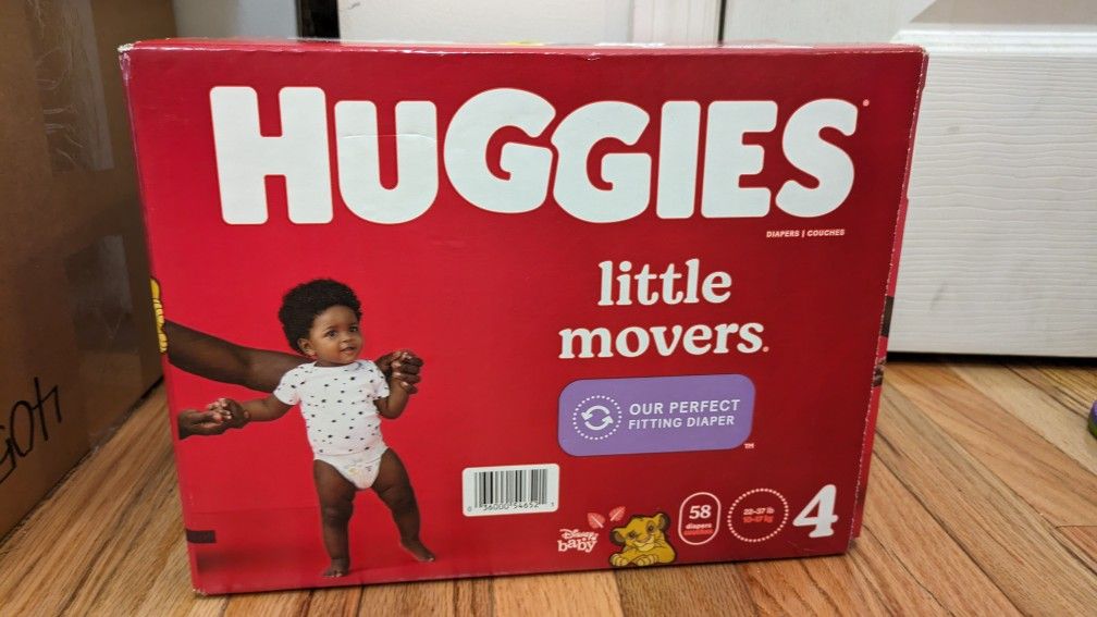 Huggies Little Movers Size 4