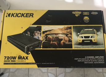 Kicker Amplifier