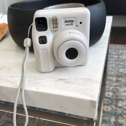 White Polaroid with Film