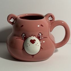 Pink Care Bear Face Mug