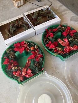 Set of 4 Christmas Wreaths