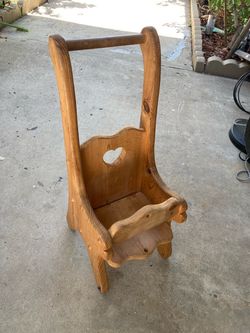 Vintage little wood, high chair
