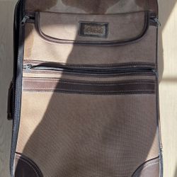 Diplomat Luggage Carry-On Hand Bag for Travel - Brown Handbag