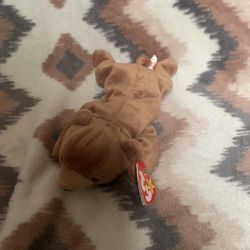 TY Beanie Baby - CUBBIE the Brown Bear (4th Gen hang tag) (8.5 inch)